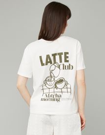 T-shirt imprimé devant/dos