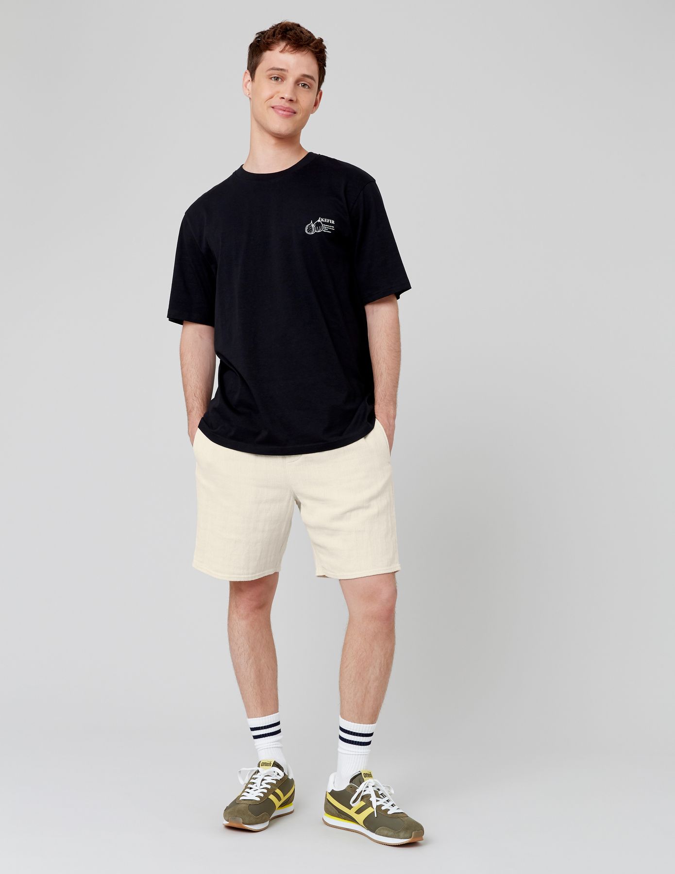 Bermuda gaze de coton