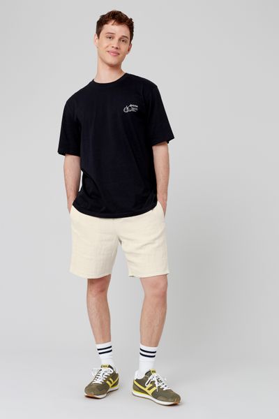 Bermuda gaze de coton