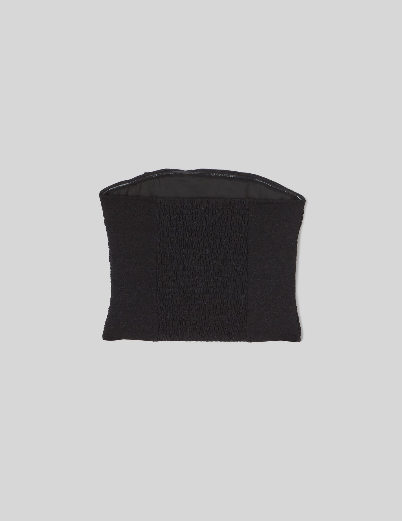 Bustier à volant pailleté
