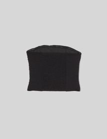 Bustier à volant pailleté