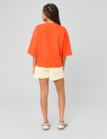 Sweat imprim&eacute; manches courtes