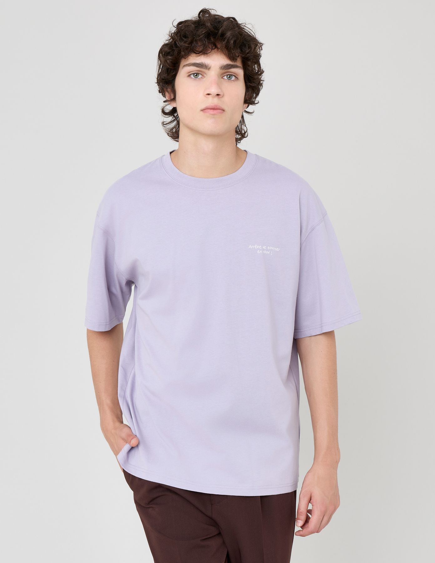 T-shirt imprimé devant/dos