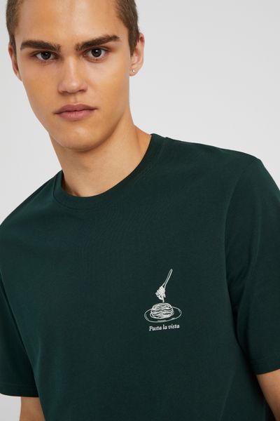 T-shirt imprim&eacute; poitrine