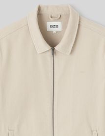 Veste zippée uni