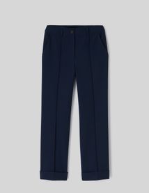 Pantalon à revers