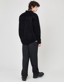 Chemise velours unie