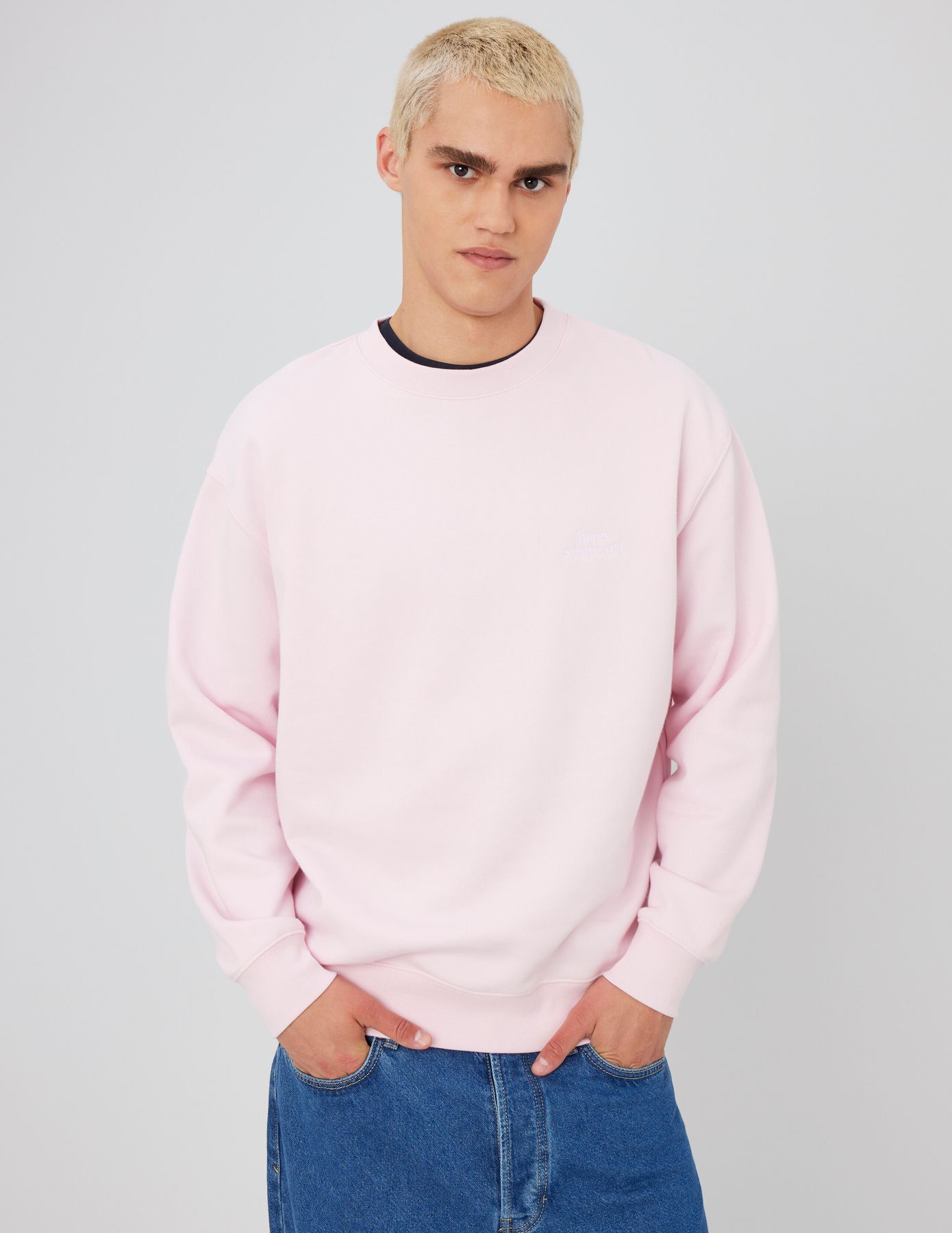 Sweat broderie devant/dos