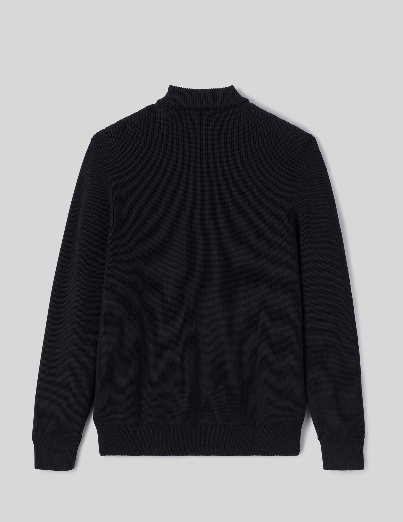 Pull col montant zippé