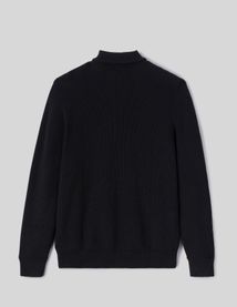 Pull col montant zippé