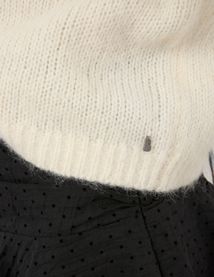 Pull col rond premium