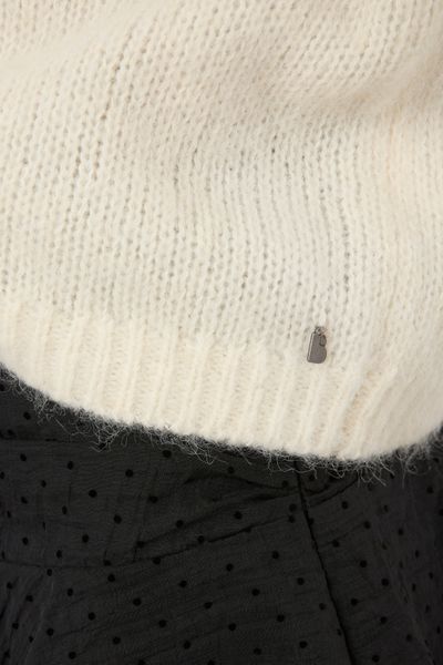 Pull col rond premium