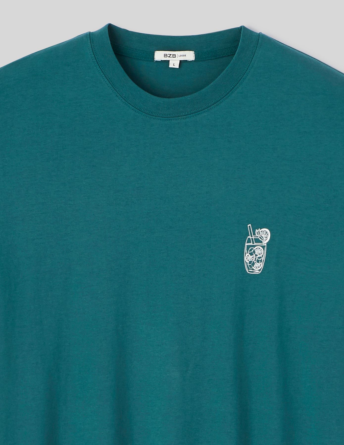 T-shirt imprim&eacute; devant dos