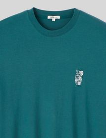 T-shirt imprim&eacute; devant dos