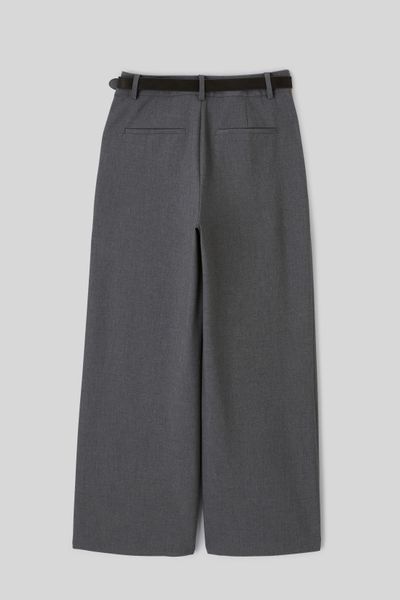 Pantalon large &agrave; pinces