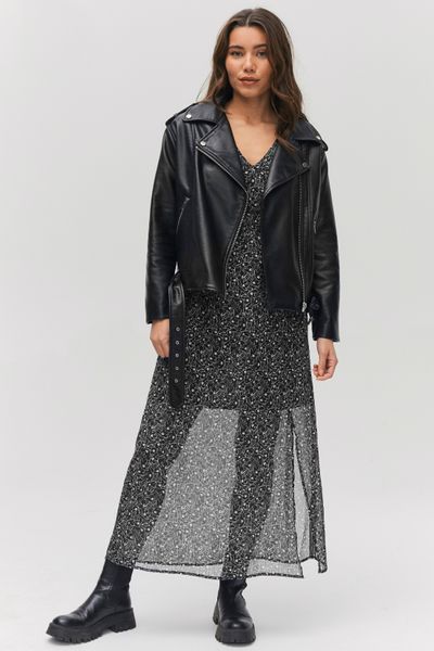 Robe longue Noire femme | BZB