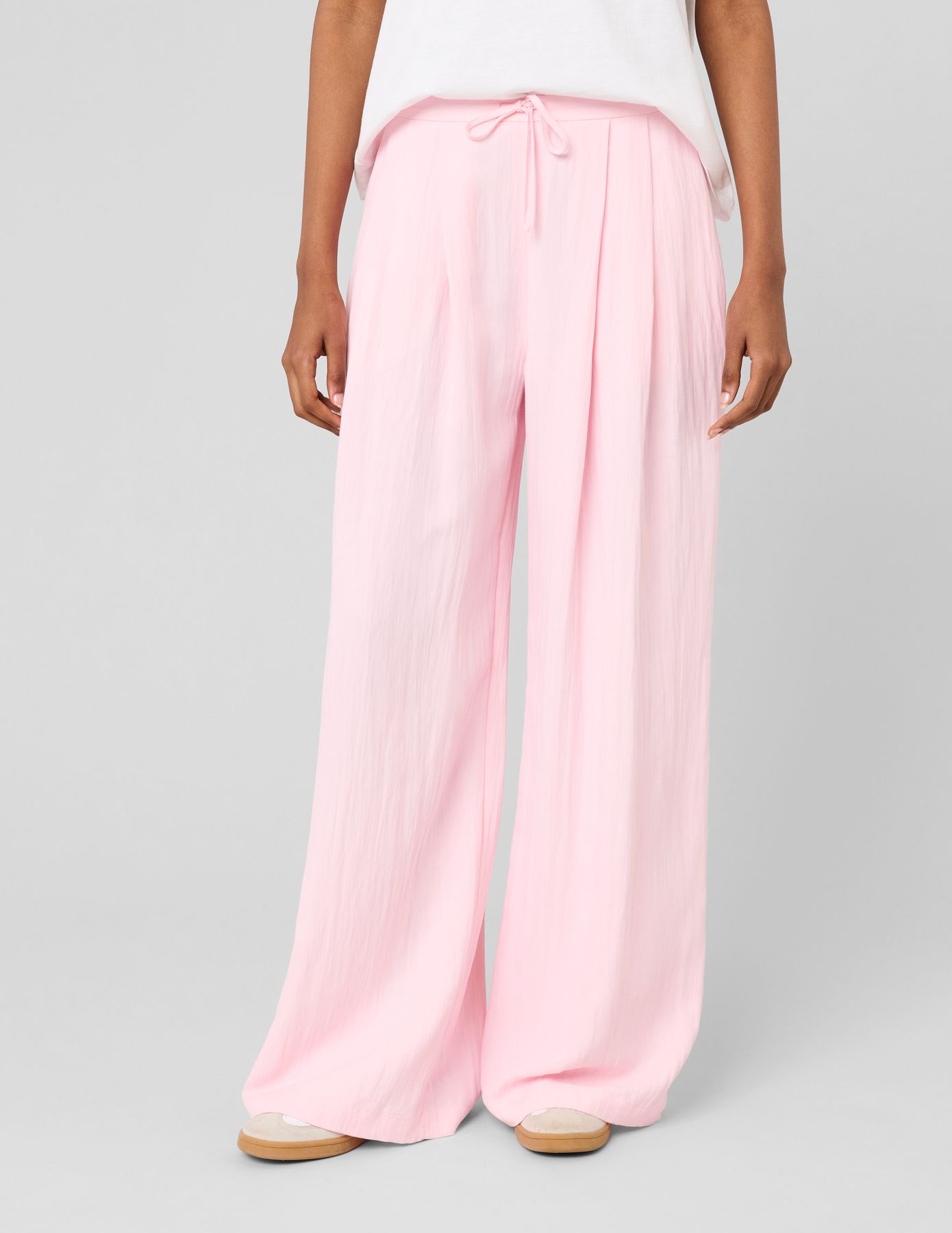 Pantalon fluide &agrave; pince