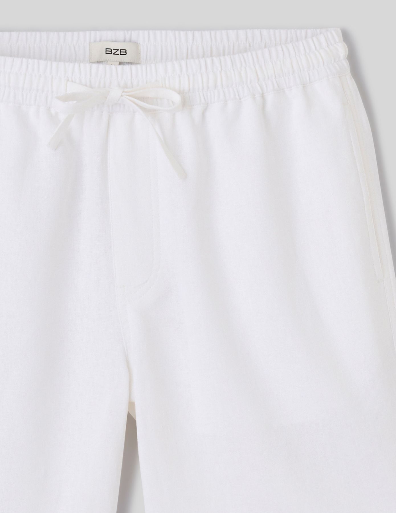 Bermuda en viscose lin