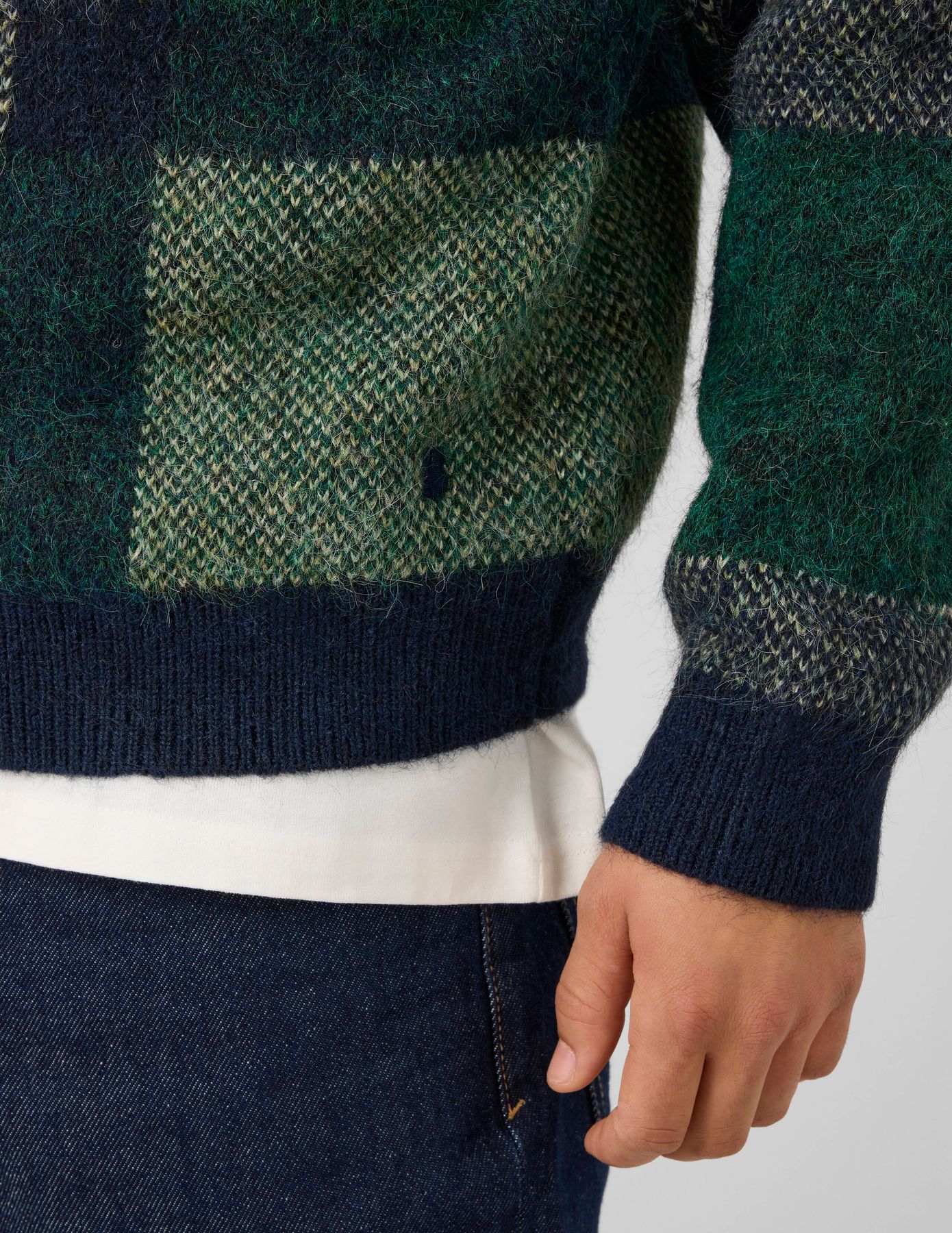 Pull &agrave; carreaux