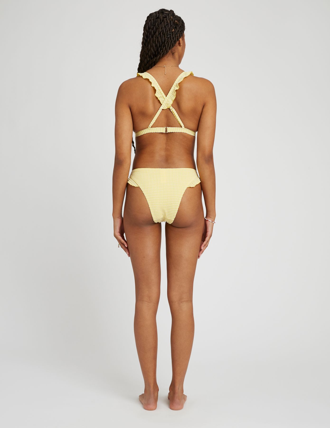 Bas de maillot de bain vichy