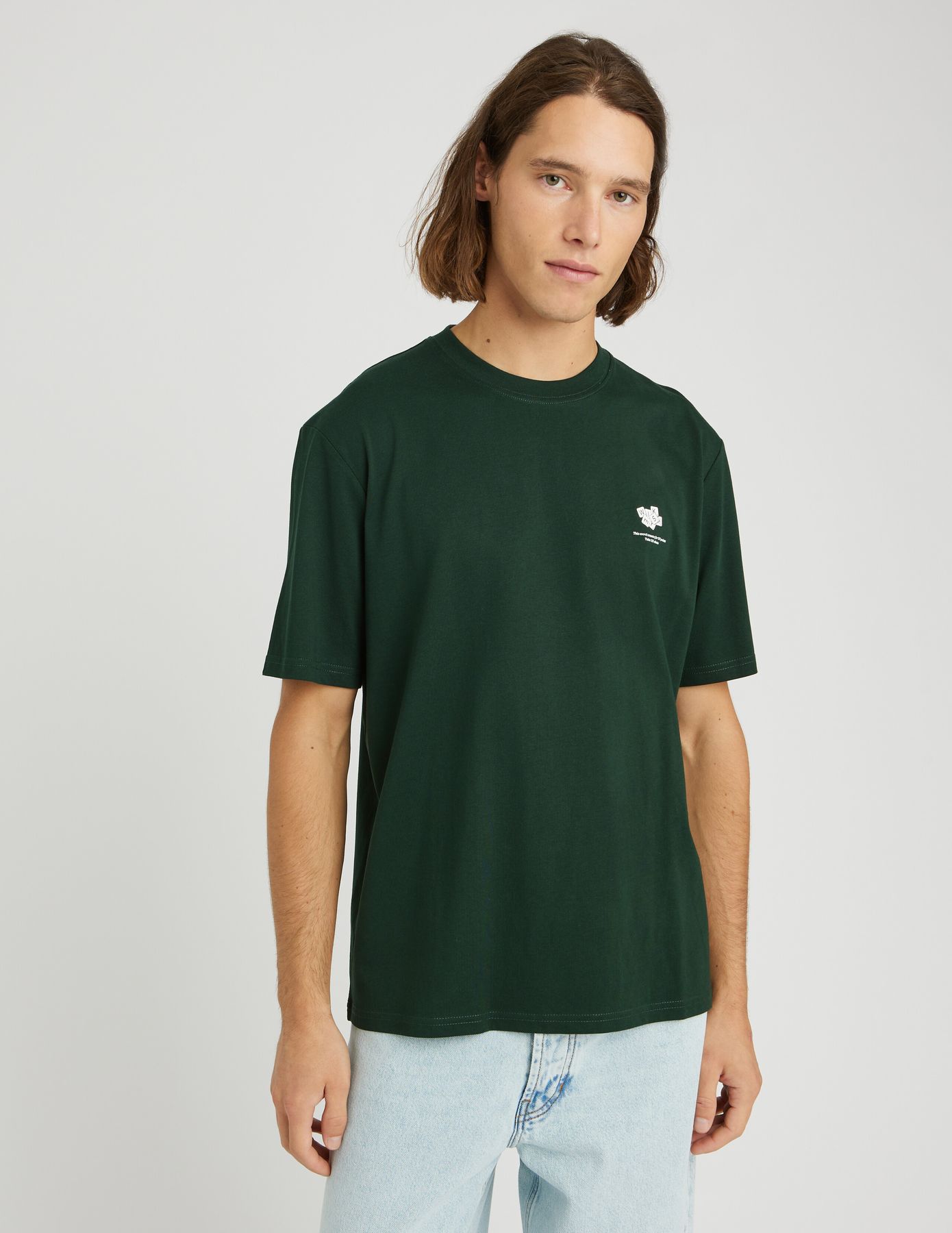 T-shirt imprim&eacute; devant dos