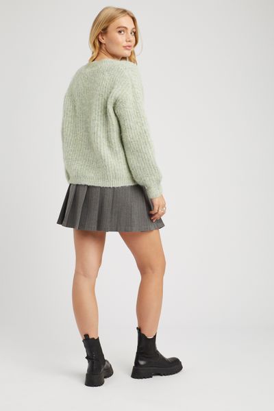 Gilet col V boutonn&eacute;