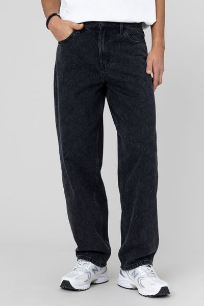 Jean loose imprim&eacute;