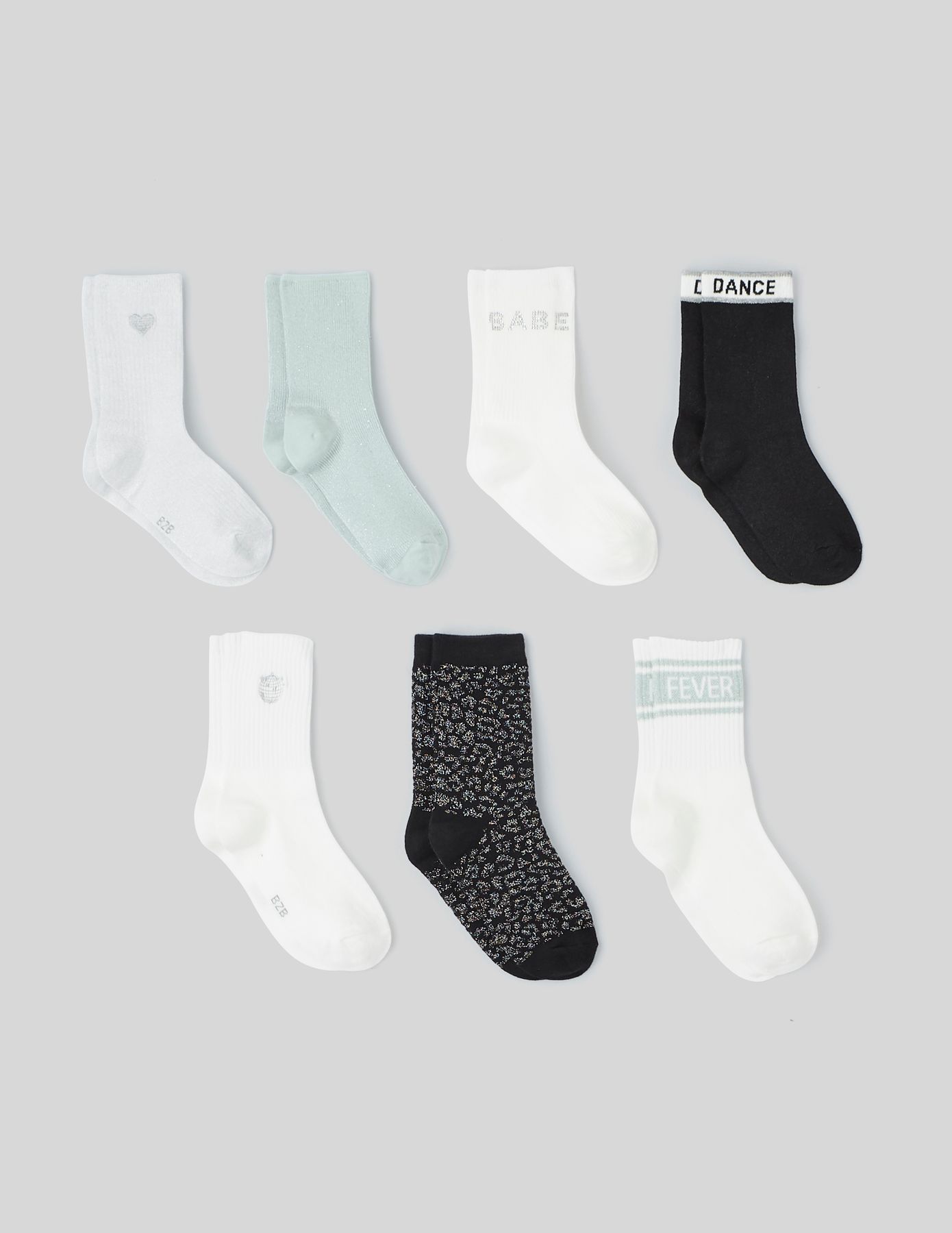 Coffret de 7 paires de chaussettes Noel