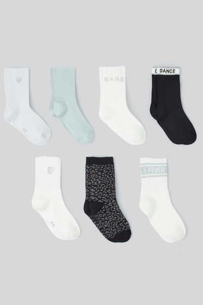 Coffret de 7 paires de chaussettes Noel