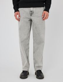 Jean loose gris clair