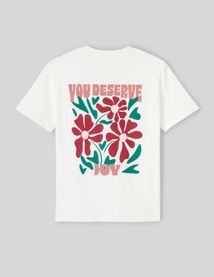 T-shirt imprim&eacute; devant/dos