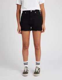 Short en jean raw cut