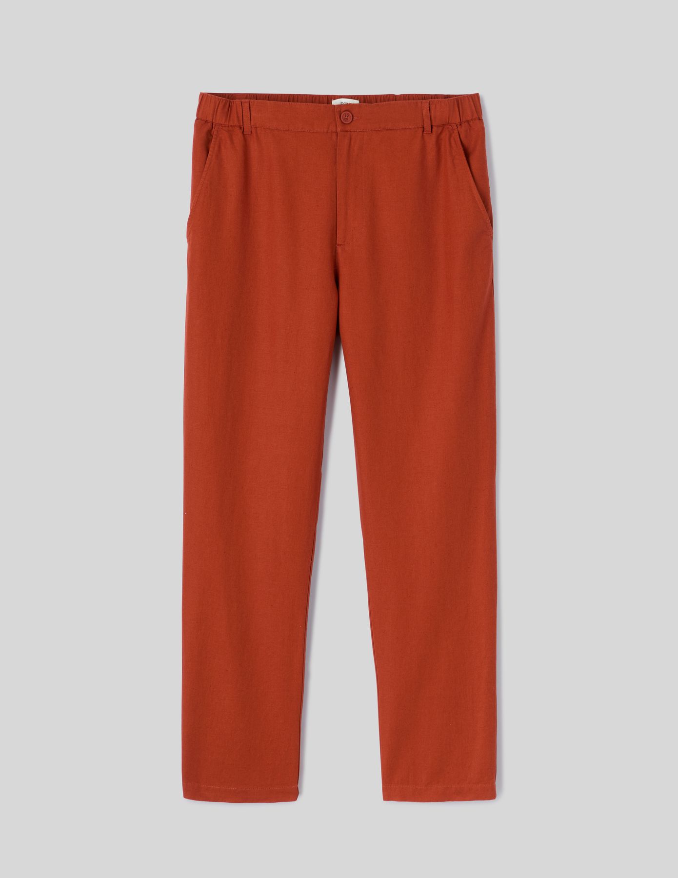 Pantalon de ville coton lin