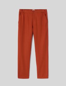 Pantalon de ville coton lin