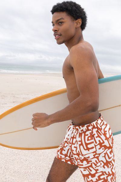 Short de bain imprim&eacute;