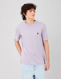 T-shirt broderie poitrine