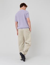 Polo maille ajourée