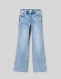Jean flare taille basse