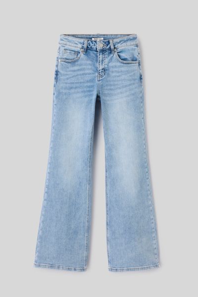 Jean flare taille basse
