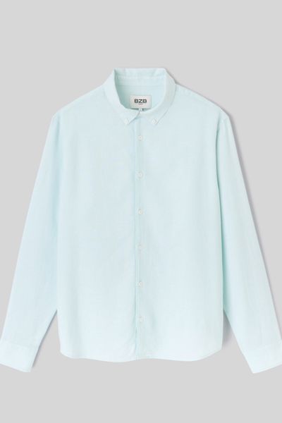 Chemise manches longues viscose lin