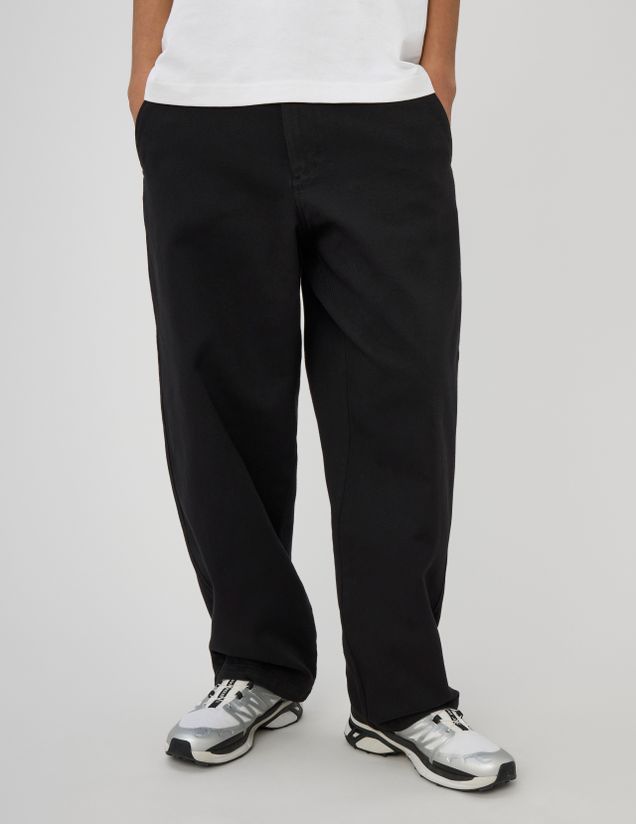 Pantalon chino twill large