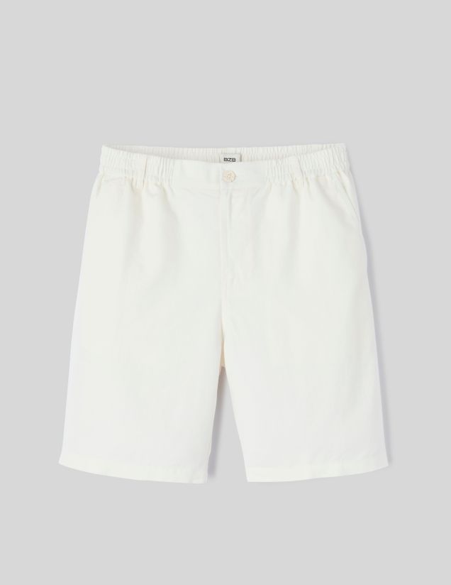 Bermuda coton lin