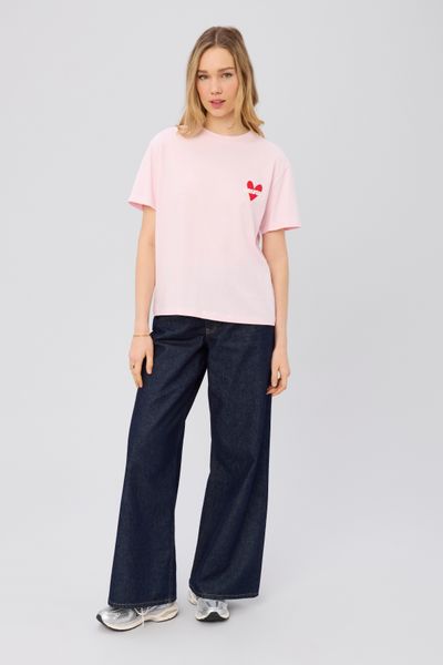 T-shirt imprim&eacute; devant