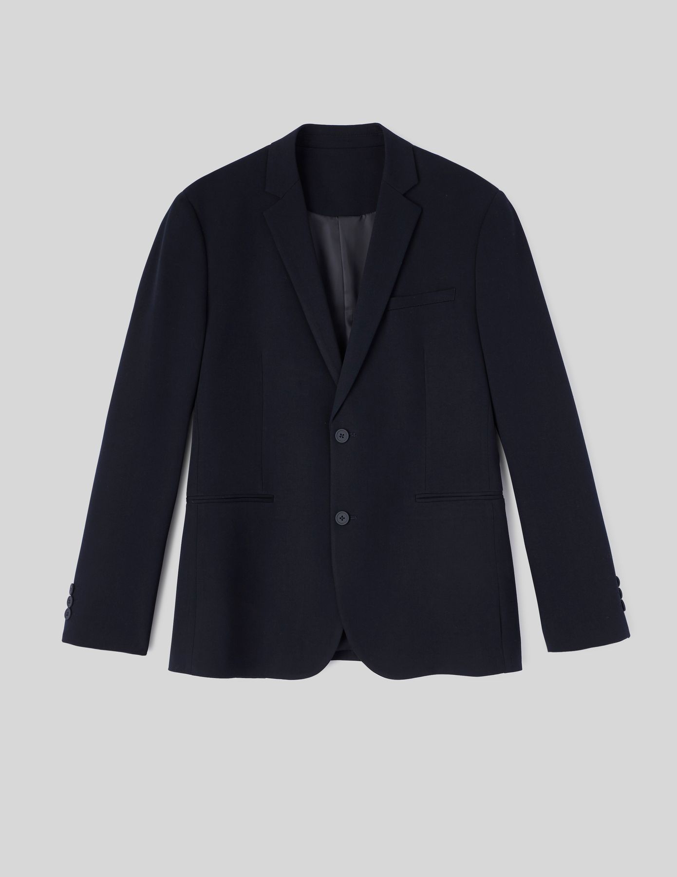Veste de costume coupe droite
