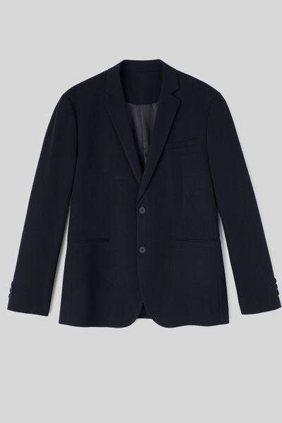 Veste de costume coupe droite