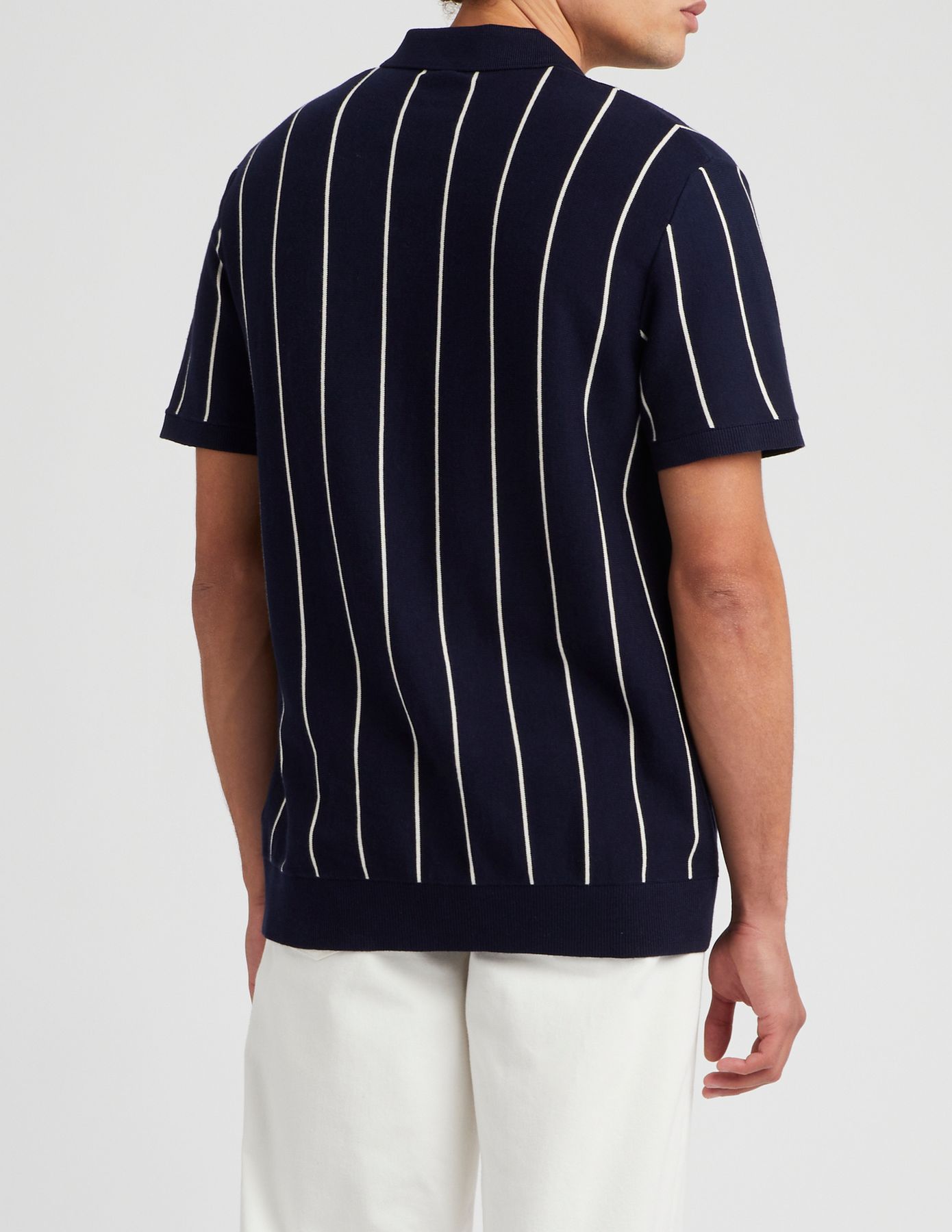 Polo &agrave; rayures