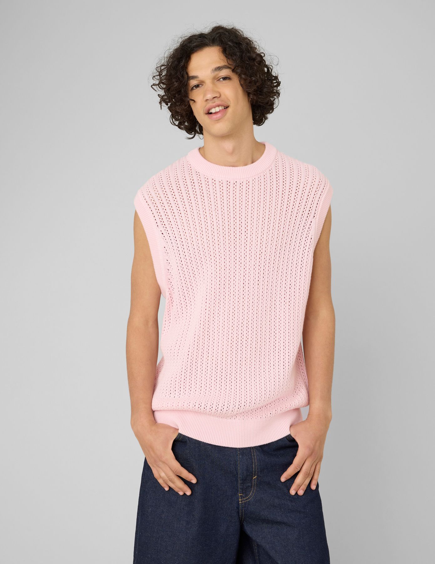 Pull maille fantaisie