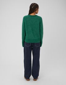 Pull col rond premium