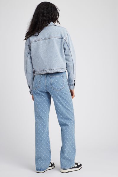 Veste en jean courte