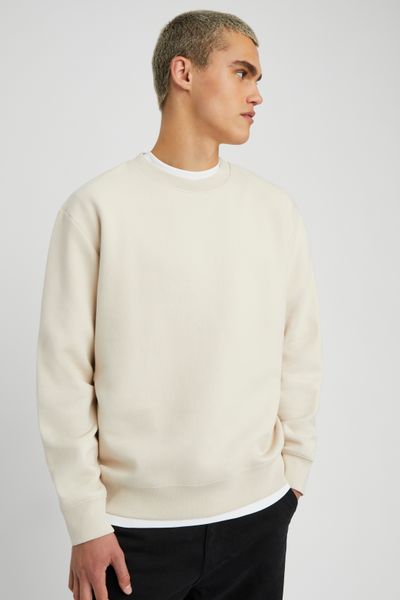 Sweat col rond uni
